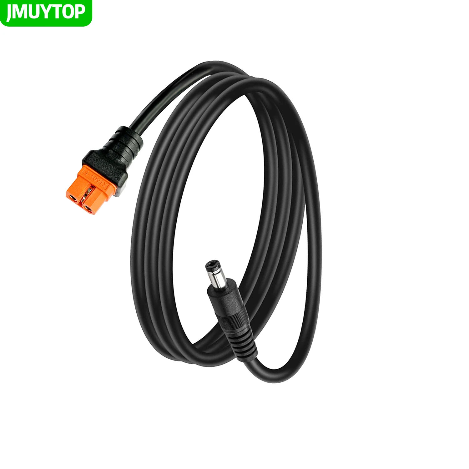 JMUYTOP Energiespeicher-Adapterkabel XT60i Buchse auf DC5521 Stecker 14AWG mit Kommunikationsfunktion für Solarmodule Image