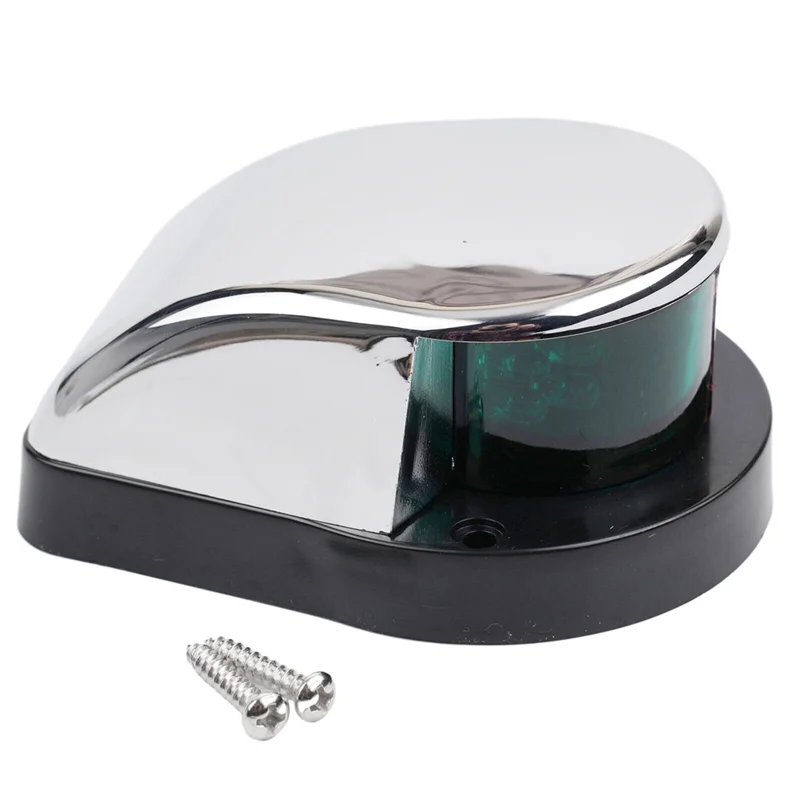 ABHS-Rot Grün LED Boot Navigation Licht 12V Wasserdichte Segeln Signal Lampe Marine Yacht Warnleuchten Boot Zubehör