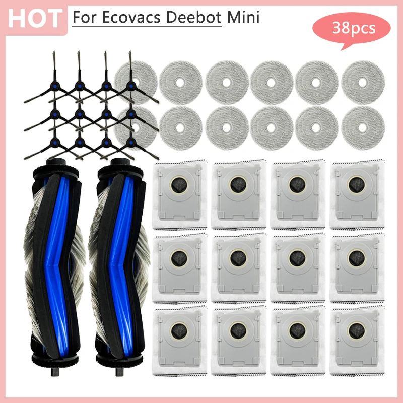 Für Ecovacs DEEBOT Mini Kehrmaschine Hauptseite Pinsel Staubbeutel boden Wischen Lappen Tuch Zubehör Roboter Staubsauger Image