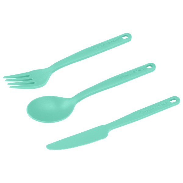 Sea to Summit - Camp Cutlery Set - 3Pc türkis