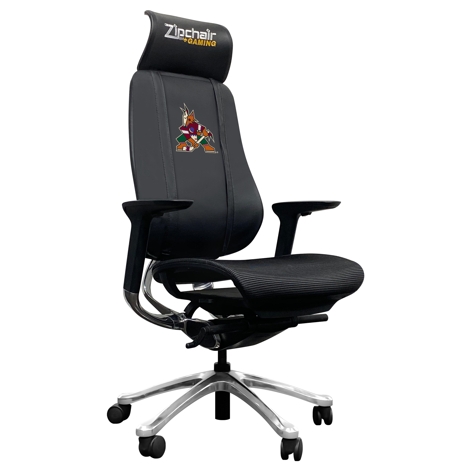 Black Arizona Coyotes PhantomX Gaming Chair