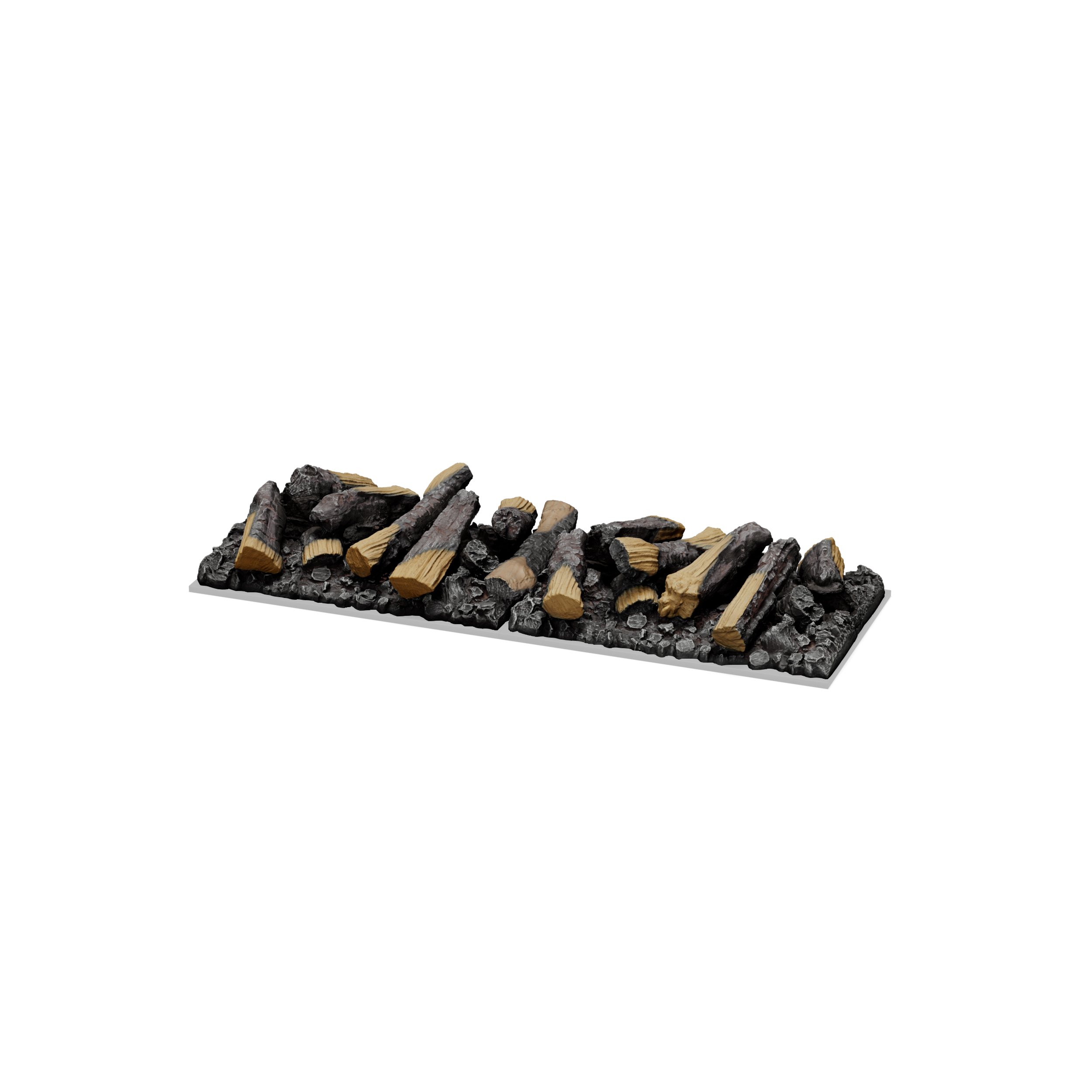 Noble Flame Dekoholz-Set: 1000 mm