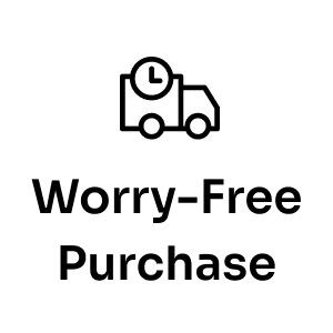 Worry-Free Purchase $58.68 / Get a full refund if your order doesn’t arrive as described, including loss or damage in transit.