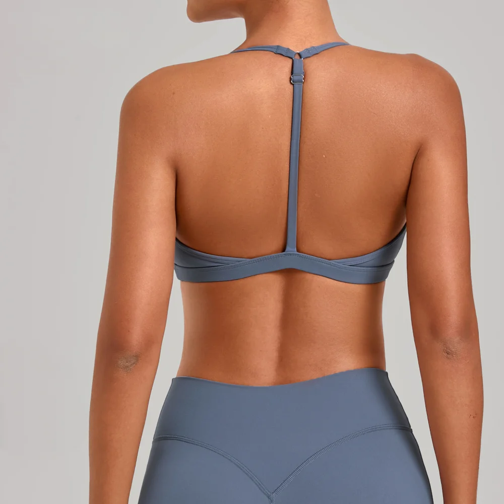 Soutien-gorge de yoga, haut de sport, débardeur d'entraînement, soutien-gorge de sport anti-choc, sous-vêtements de yoga ajustés, haut de sport pour la course à pied, vêtements de fitness pour femmes