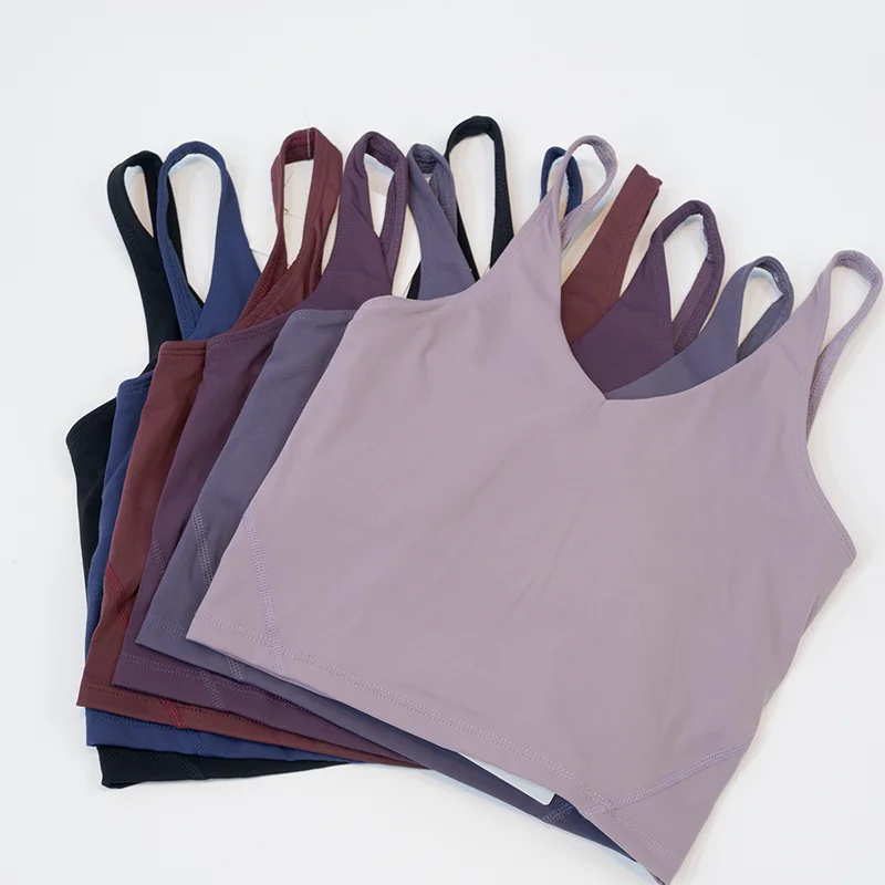 Soutien-gorge de sport pour yoga avec dos en U, soutien-gorge de sport de haute qualité pour le cyclisme, la course à pied, respirant et à séchage rapide pour femmes