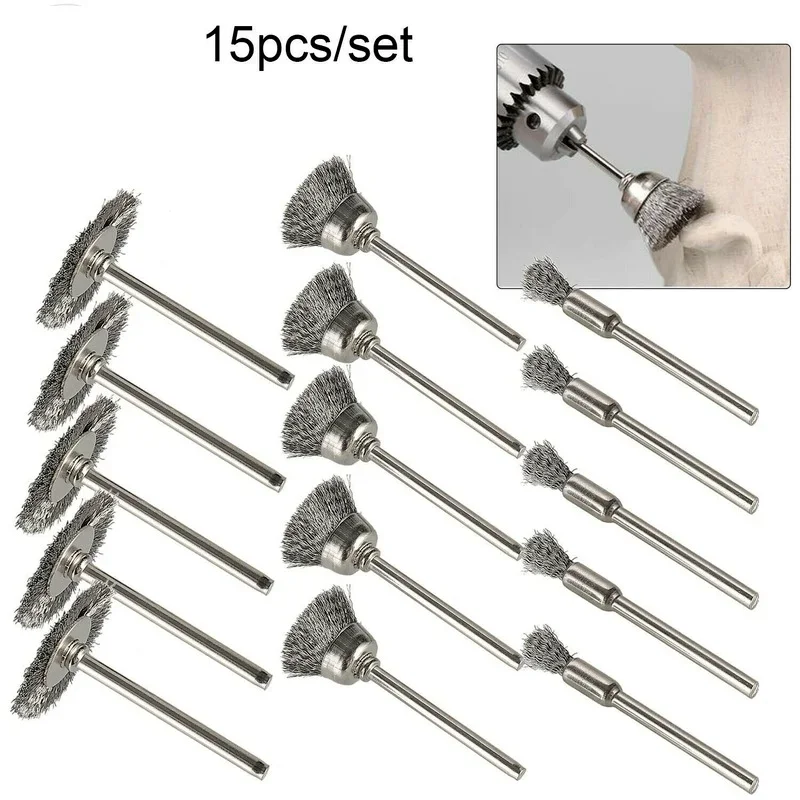 Brosse métallique de polissage, outil de roue d