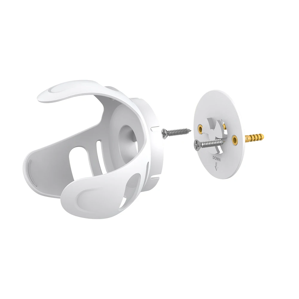 Tragbarer Lautsprecherständer zur Wandmontage, Bluetooth-kompatibler Lautsprecherständer mit Kabelmanagement-Zubehör für Echo Dot 5/4 Image