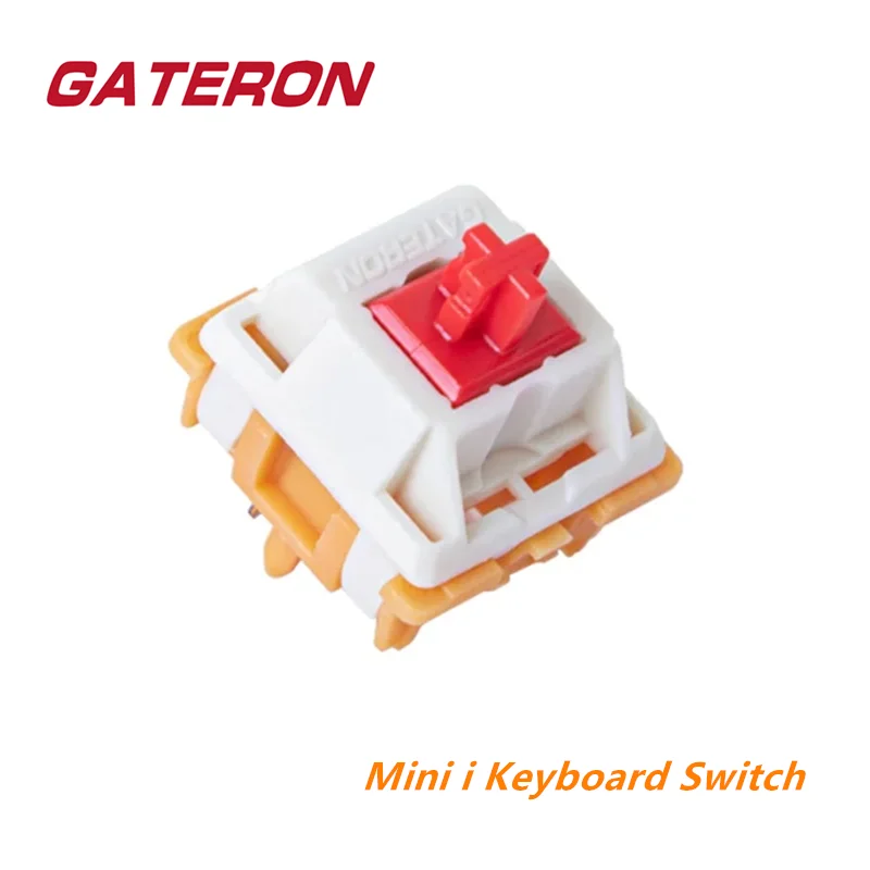 Gateron Mini i Switch Tactile 50g Force 5Pin vorgeschmierte, glatte, maßgeschneiderte DIY Office Gaming mechanische Tastatur Image