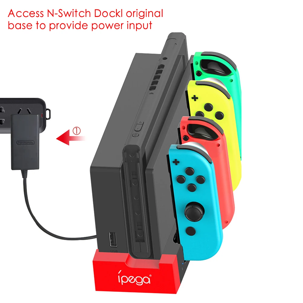 PG-9186 Controller-Ladestation mit Indikator für Nintendo Image