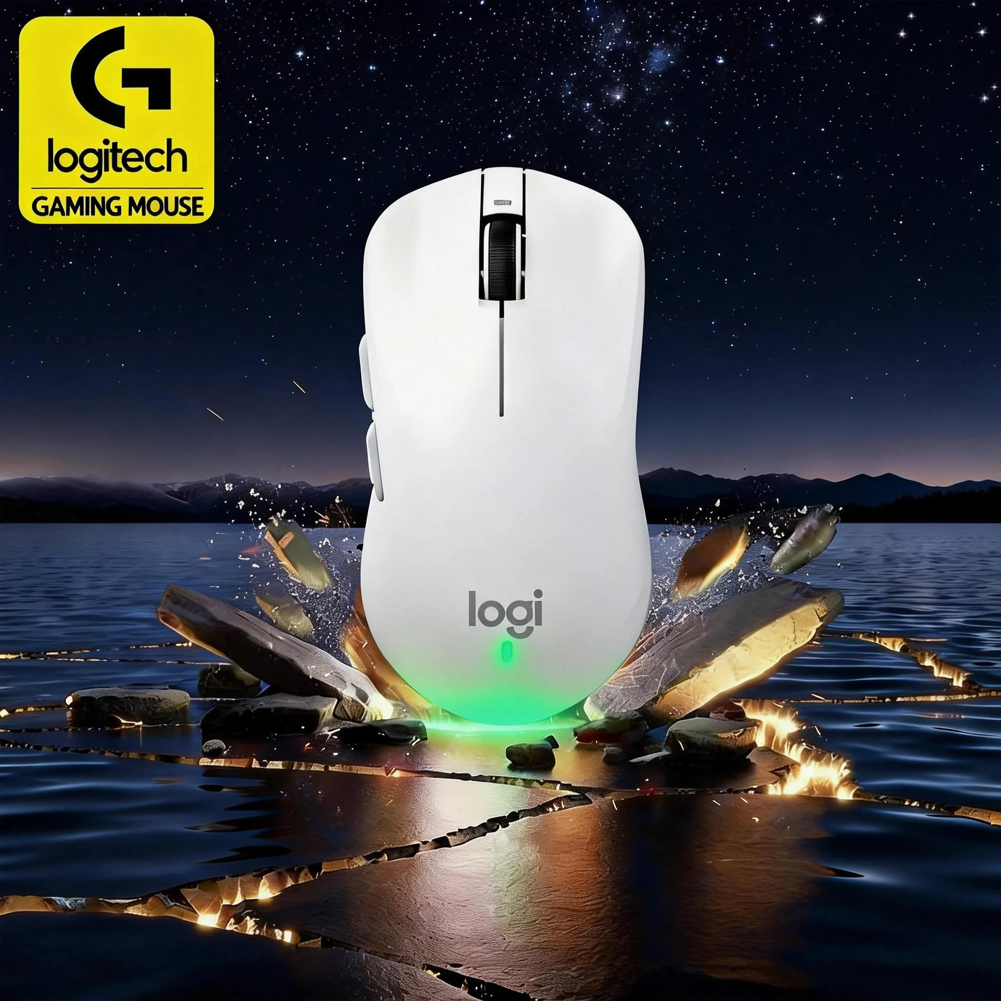 [Office Essential] Logitech M750 Wireless-Maus: Hochpräziser Sensor, Bluetooth-Konnektivität, perfekt für Laptops. Image