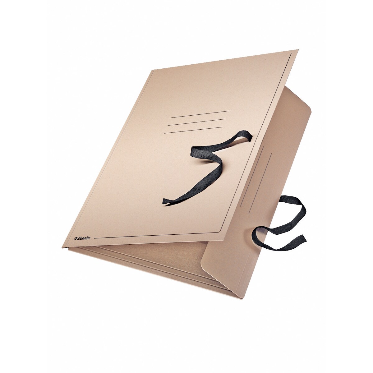 Esselte Zeichnungsmappe 6586 DIN A3 20mm 550g Karton grau Image