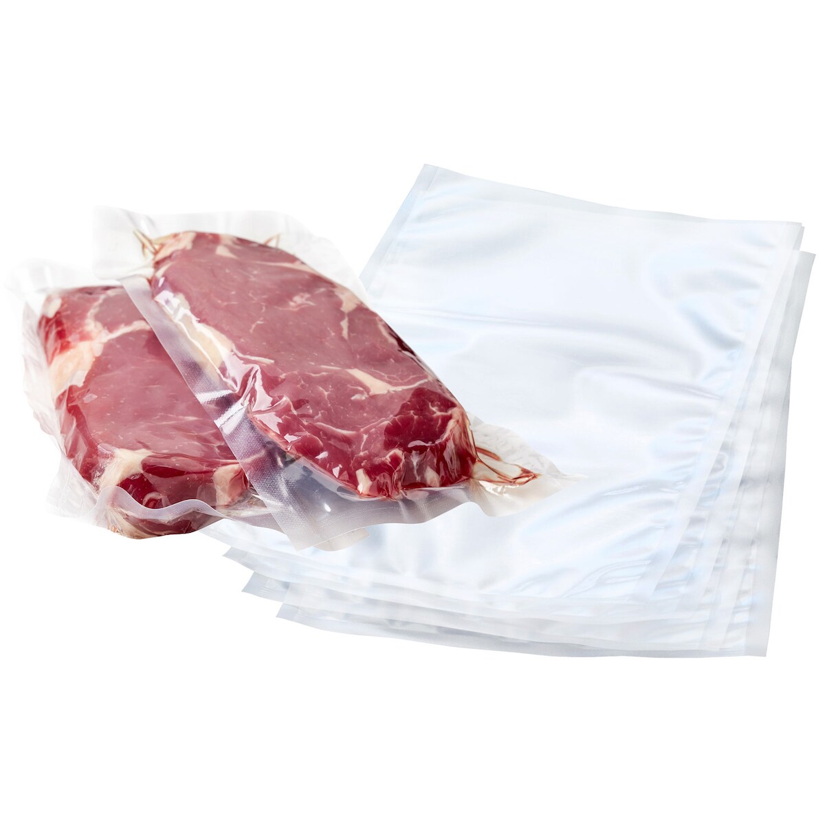 200x ALUFIX Siegelrandbeutel Vakuumbeutel 180 x 240mm 90my transparent Image