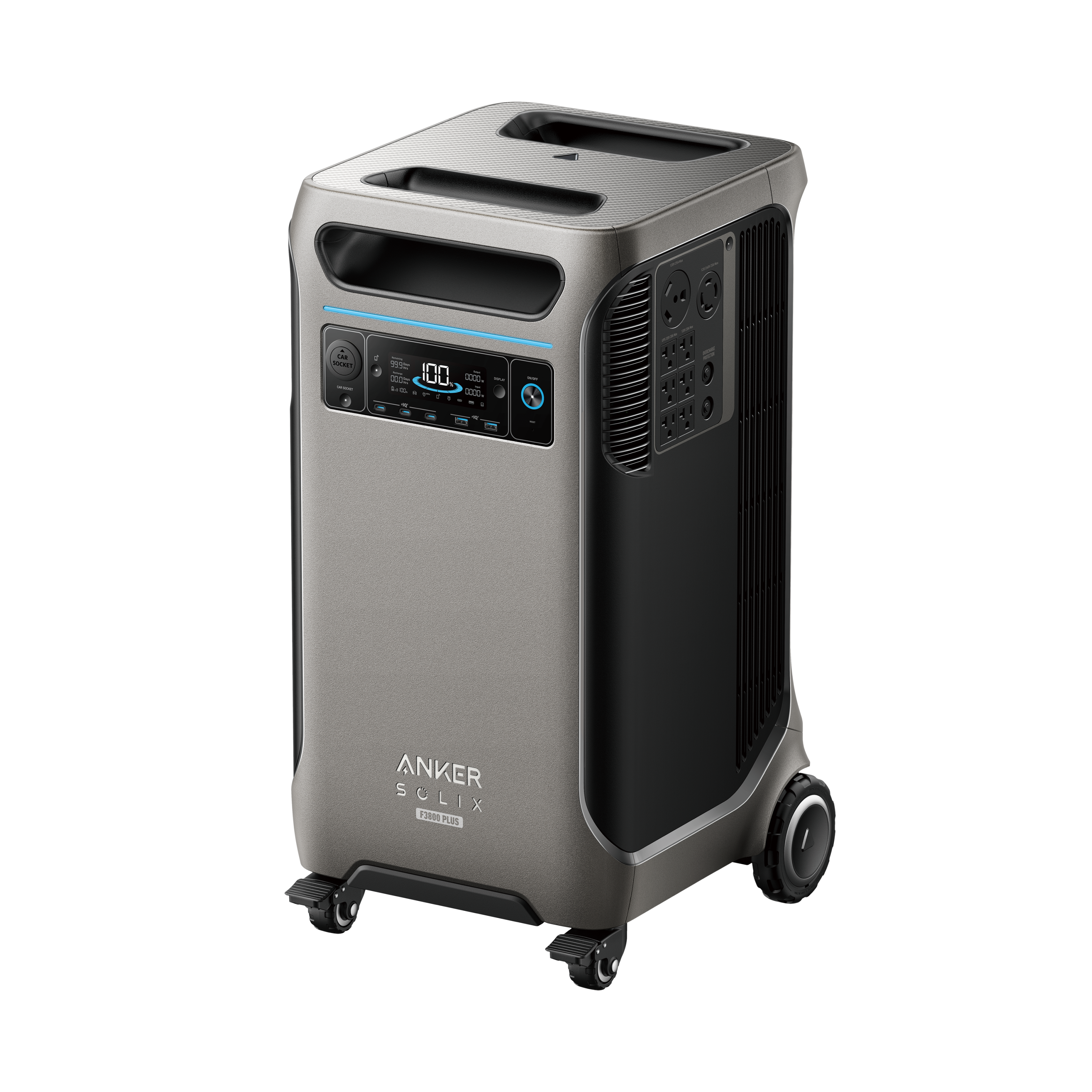 Anker SOLIX F3800 Plus Portable Power Station - 3840Wh | 6000W