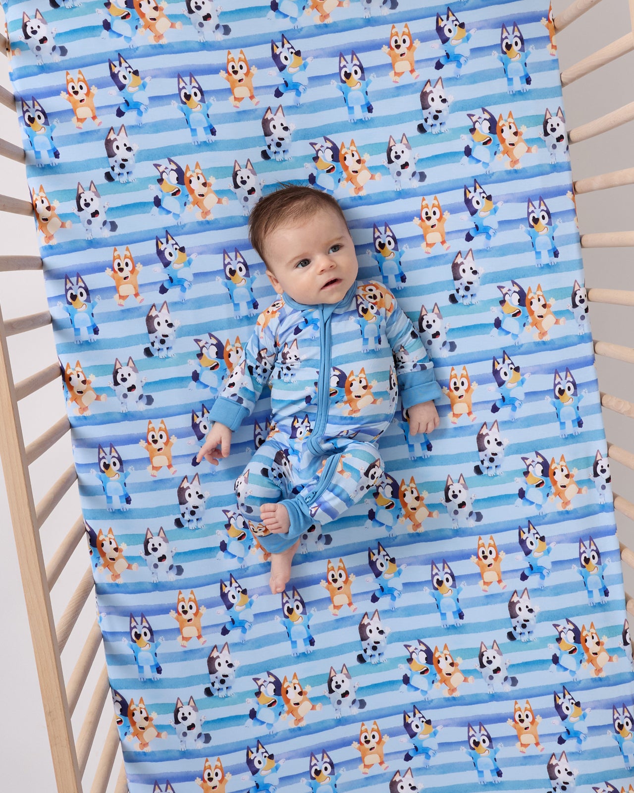Bluey Dance All Day Fitted Crib Sheet - Standard