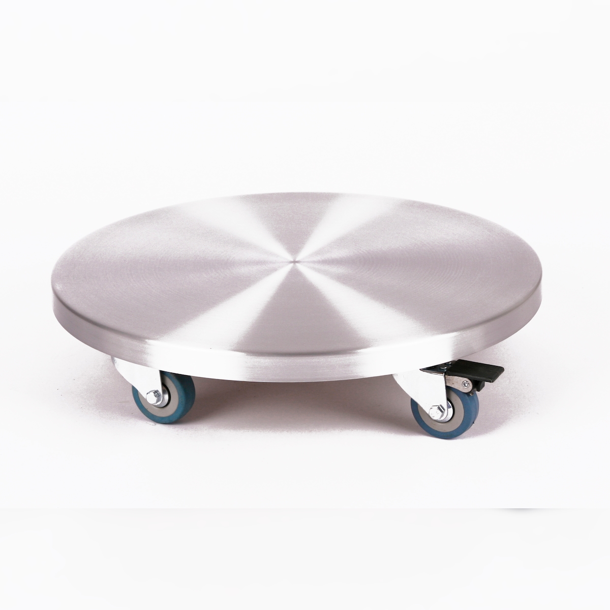 Möbelroller / Pflanzenroller (Profi) Ø 40 cm, ALU, 150 kg, PU-Rolle + Bremse, Marke: Szagato, Made in Germany Image