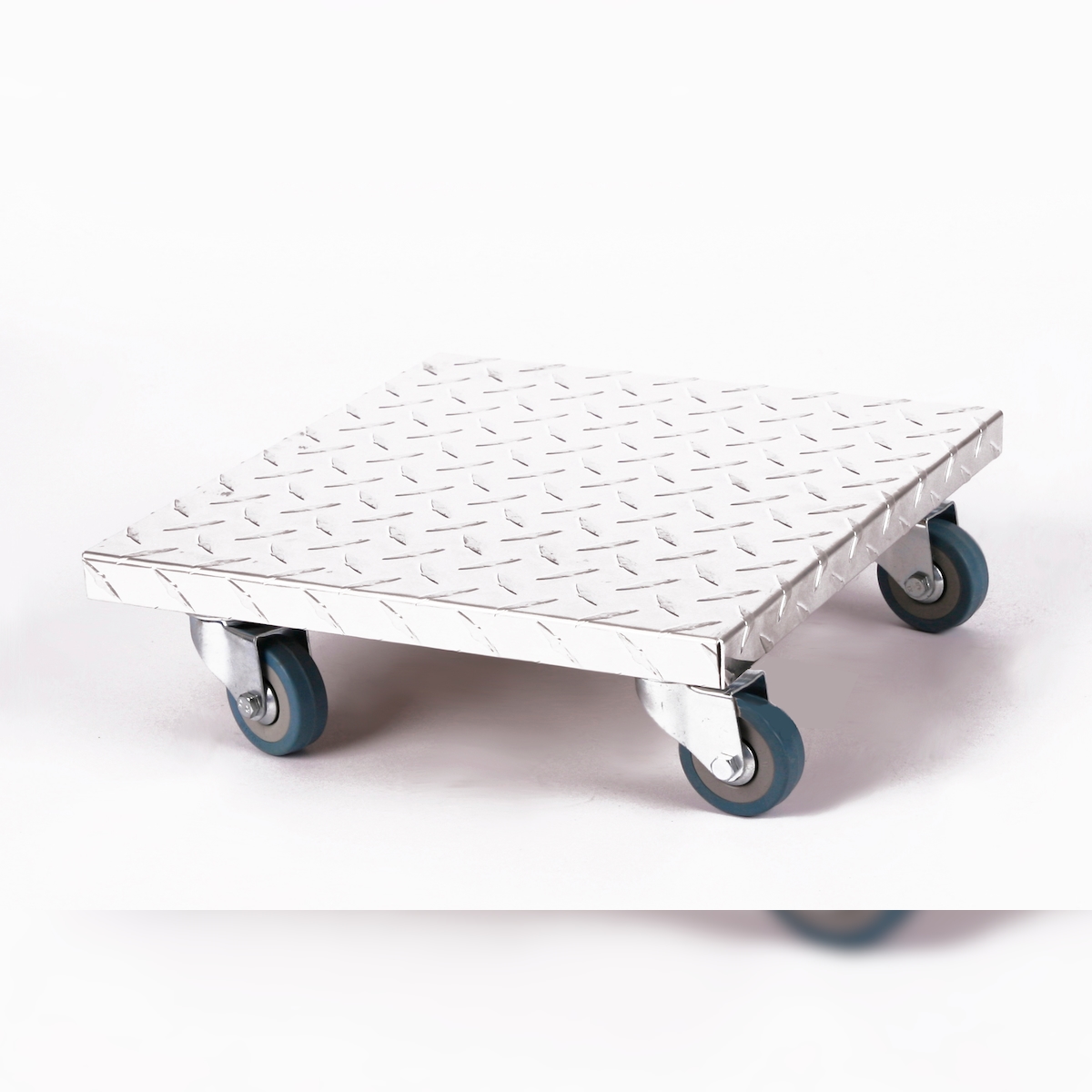 Möbelroller / Pflanzenroller (Profi) 30x30 cm, Alu, 150 kg, PU-Rolle, Marke: Szagato, Made in Germany Image