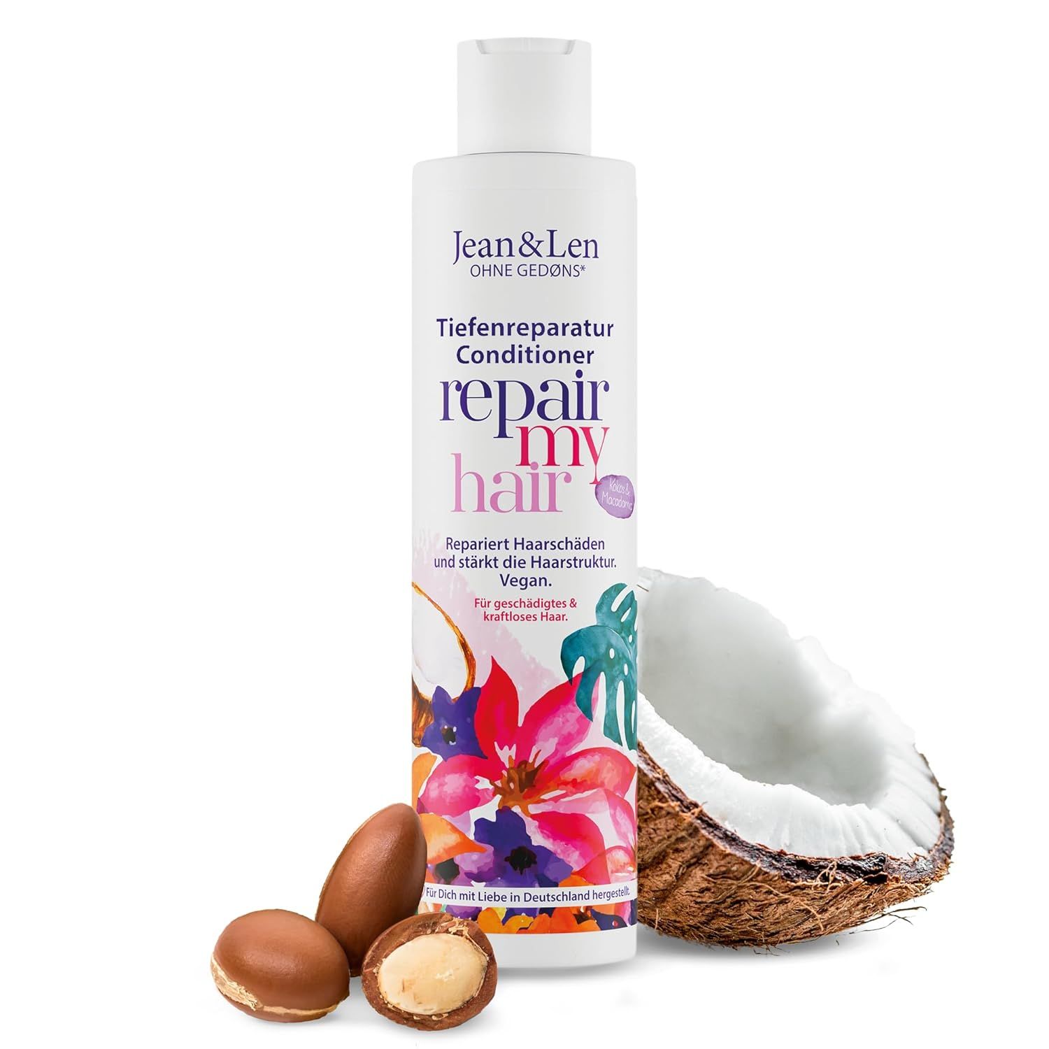 Balsamo riparatore Jean & Len Coconut Macadamia 300 ml