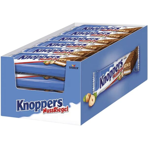 Knoppers 24er-Pack Riegel »Nussriegel« 40 g braun Image