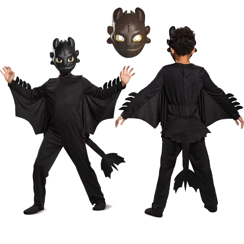 Anime Dragon Knights Cosplay Halloween Festival Party Tiere Pelziger Drachenanzug Kostüme Jungen Mädchen Schule Show Rollenspiel Image