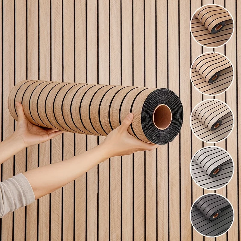 1 Rolle Selbstklebende Wandpaneele Schaumstoff-Aufkleber Abziehen und Aufkleben 3D-Wandsticker Einfach zu Verarbeiten Geeignet für Decke, Wohnzimmer