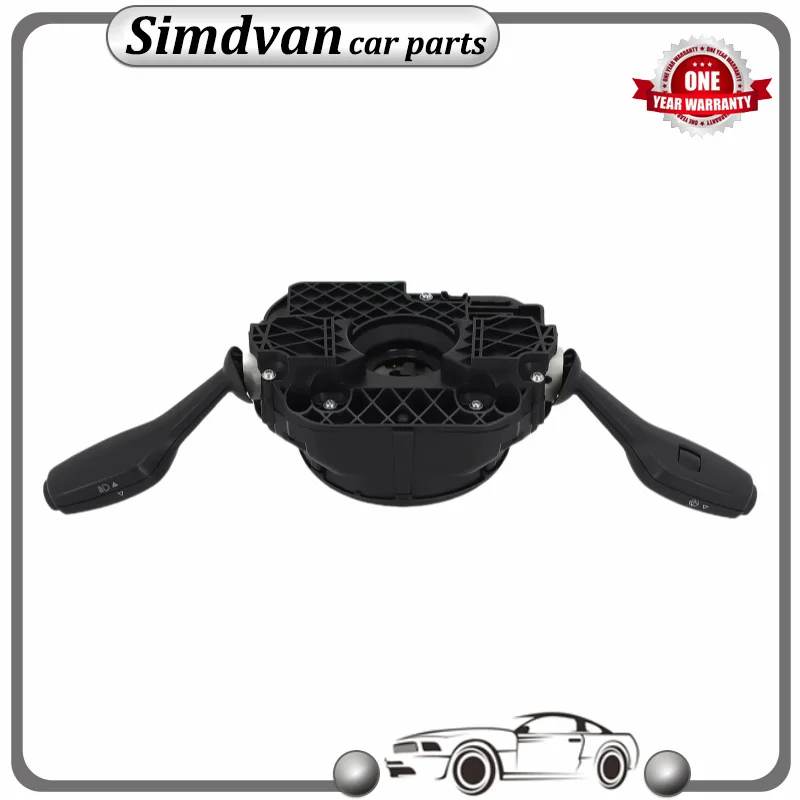 61319297778 Auto Lenkrad Wischer Scheinwerfer Controller Schalter 61319354047 61319354048 Für BMW F01 F02 F07 N57 F10 530i 2010 Image