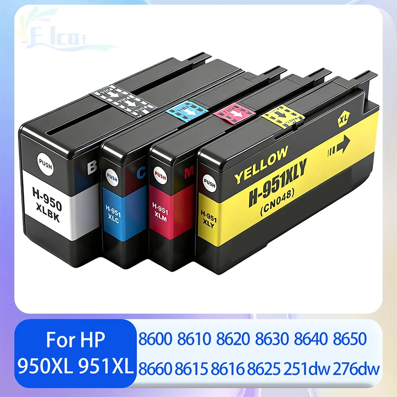 Für HP 950 951 950XL 951XL Tintenpatrone kompatibel für HP Officejet Pro 8600 8610 8620 8630 8650 8660 8615251dw 276dw Drucker Image