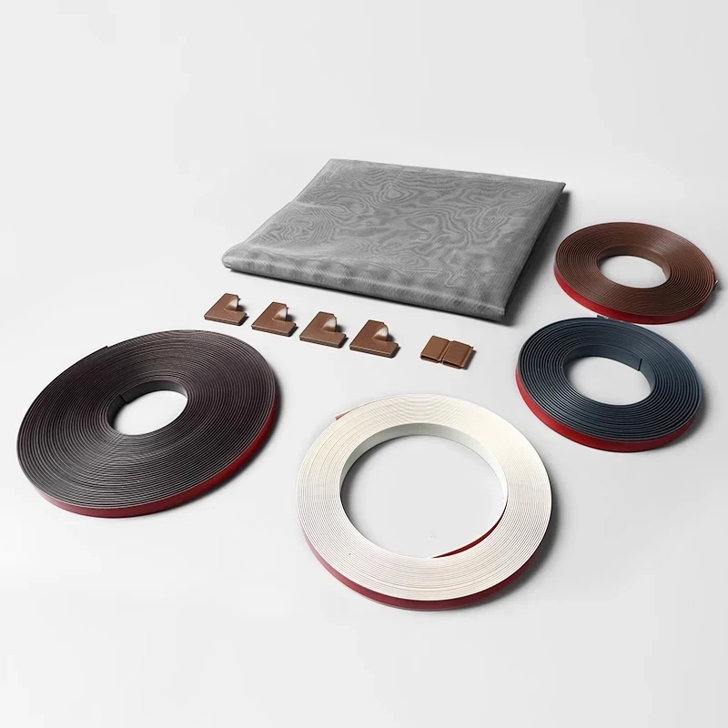 Magnetischer Fliegengitter für Türen und Fenster, Tüll-Netz, Stealth-Design, individuell anpassbar, DIY-Netzvorhang, PVC-Zubehör, magnetisch