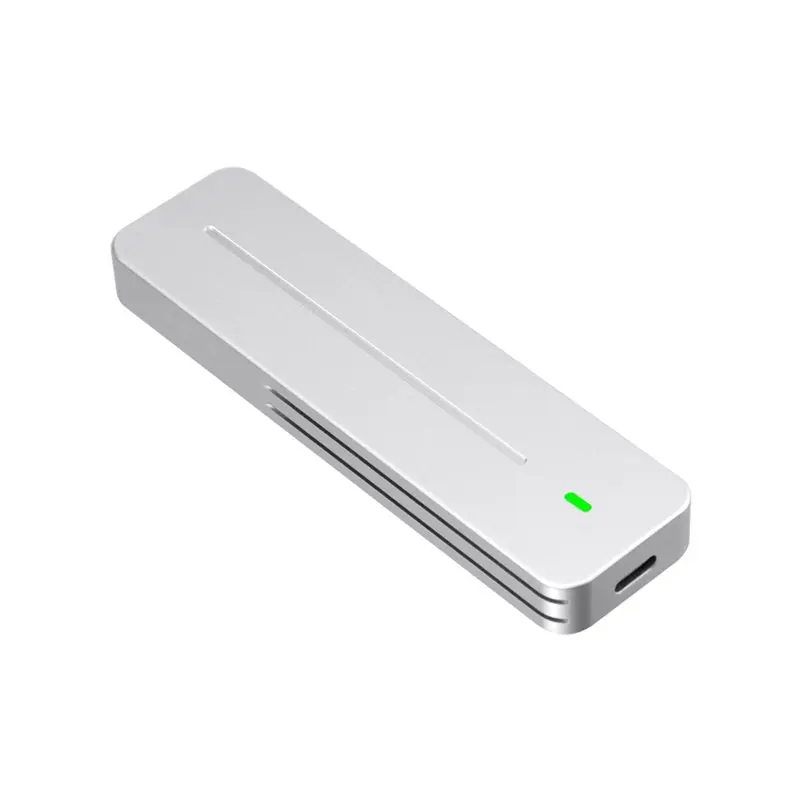 Superior-USB3.0 Gen2 10 Gbit/s Festplattenbox M. 2 SSD-Gehäuse RTL9210C Dual-Protocol M. 2 Nvme SATA SSD-Gehäuse für 2280/2260/2242/2 Image