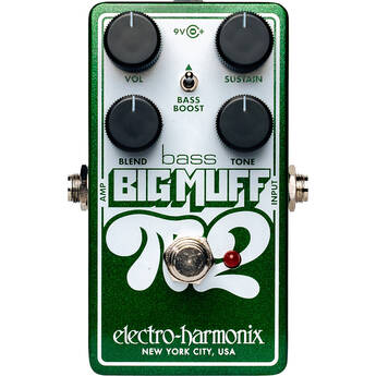 Electro-Harmonix Bass Big Muff Pi 2 Fuzz Pedal NANOBBM2
