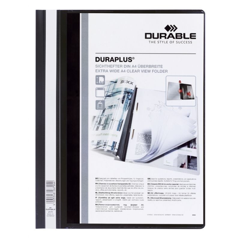 DURABLE Schnellhefter DURAPLUS, DIN A4, sortiert, überbreit Image