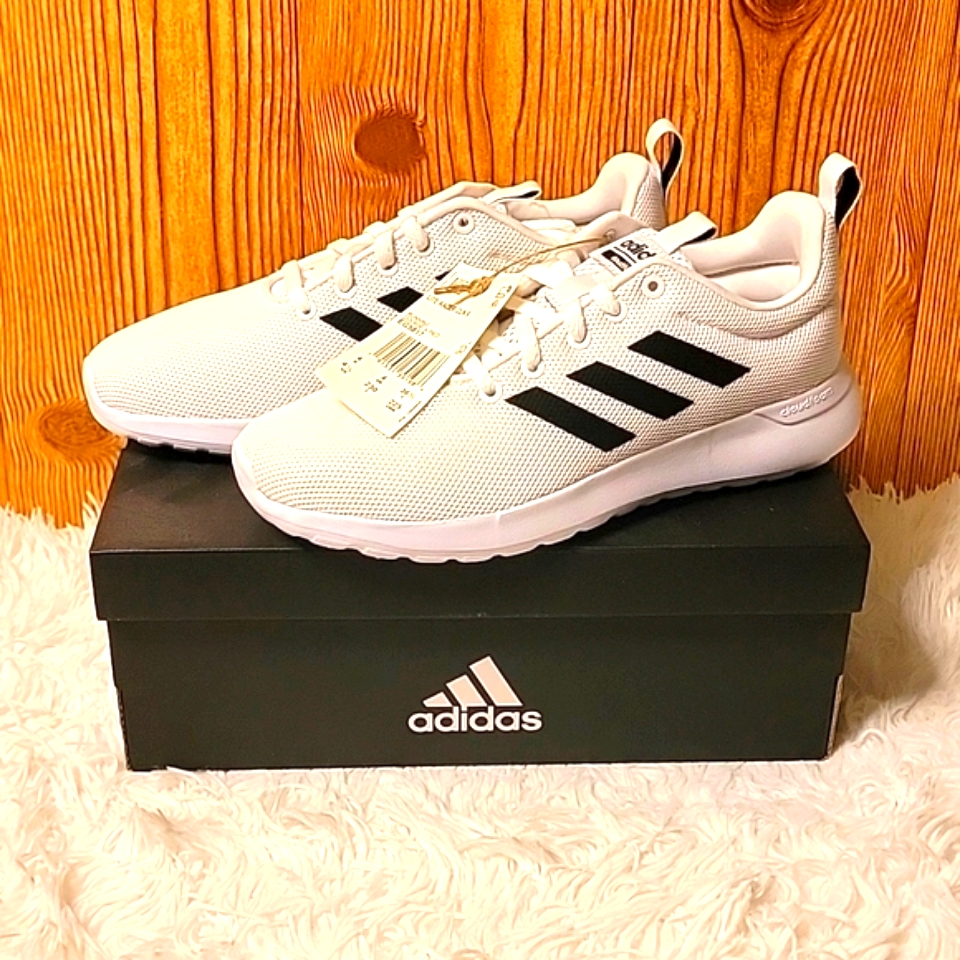 Adidas Shoes | Adidas Lite Racer Cln K Size 4.5 Youth | Color: Black/White | Size: 4.5bb
