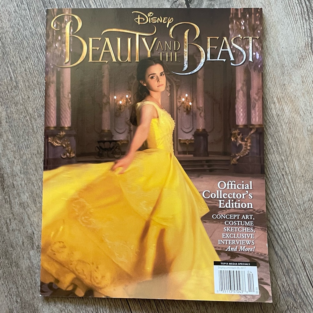 Disney Other | Disney Live Action Beauty And The Beast Official Collectors Edition Magazine | Color: Gold | Size: Os