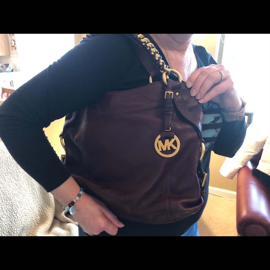 Michael Kors Bags | Burgundy Michael Kors Handbag | Color: Brown | Size: Os