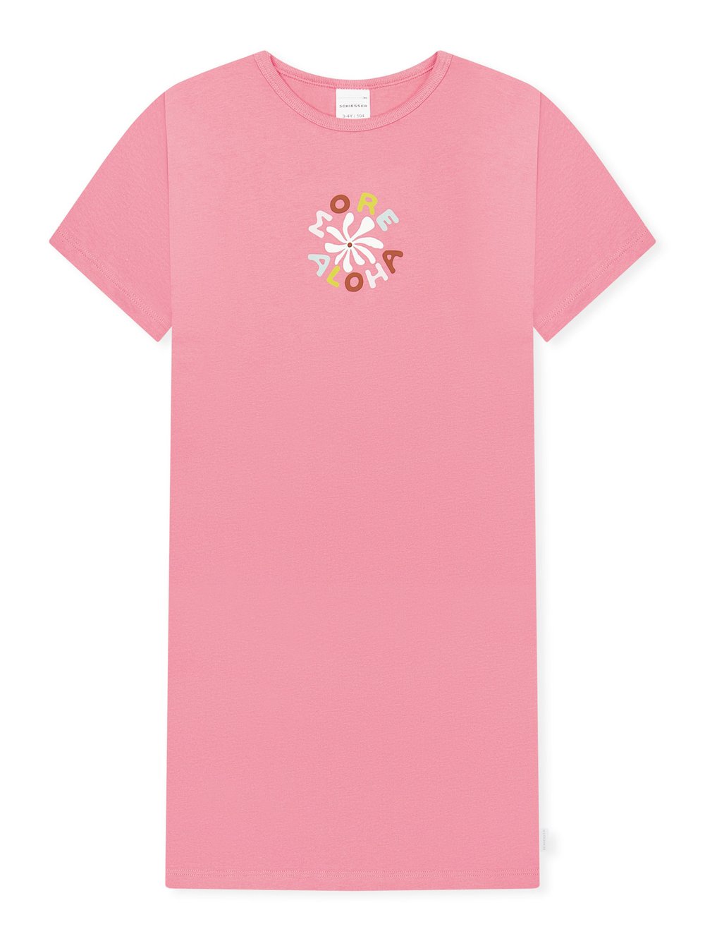 Schiesser Nachthemd Mädchen pink, 128 Image