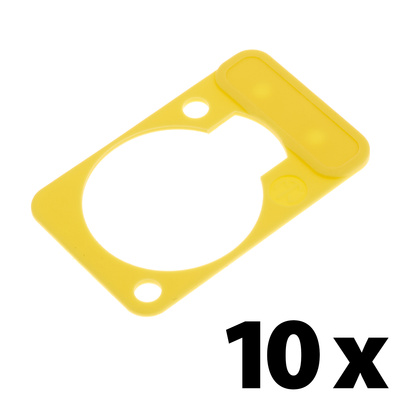 Neutrik DSS-4 Yellow 10x