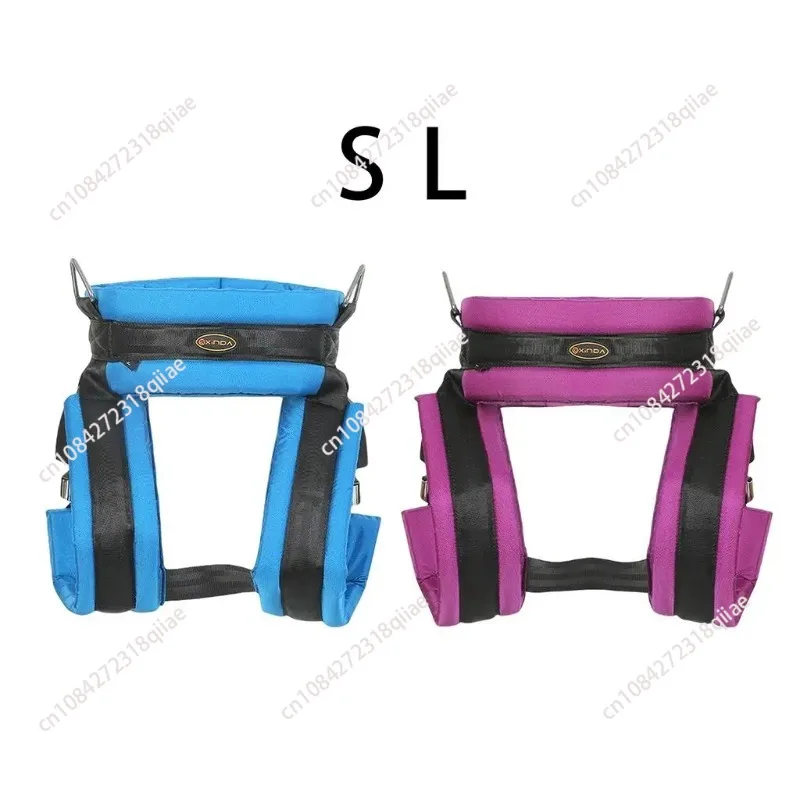 Nylon Bungee Trampolin Harness Sicherheitsgurt Ausrüstung Schnellverschlussschutz mit Sicherheitsschnalle für Kinder Image