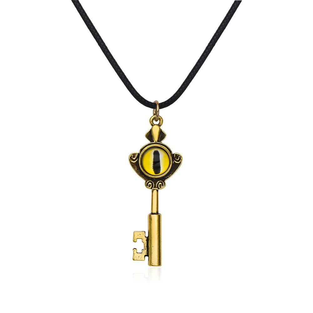 The Owl Classic House Halskette Portal Key Bronze plattierter Metallanhänger für Cartoon-Fans Cosplay Party Schmuck Geschenkzubehör Image