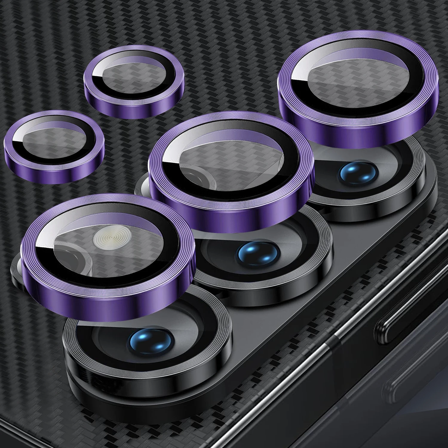 Metall-Kameralinsen-Schutz für Samsung Galaxy S26 S25 Ultra S24 S23 Plus S26+ S26Ultra Gehärteter Kameraschutz Image