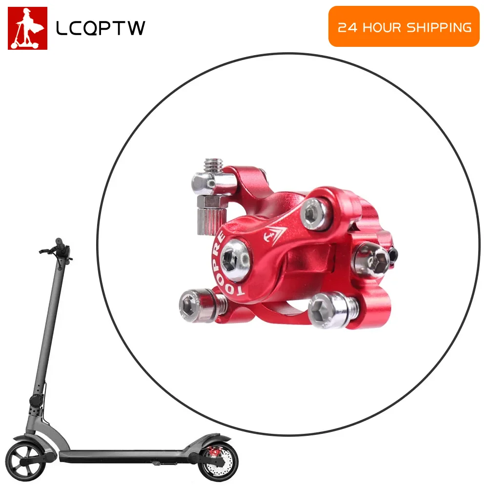 10/12 Zoll Aluminiumlegierung Hydraulische Scheibenbremse für Xinlong Zoom Elektroroller E-Bike Faltbarer Bremshebel Zubehör Image