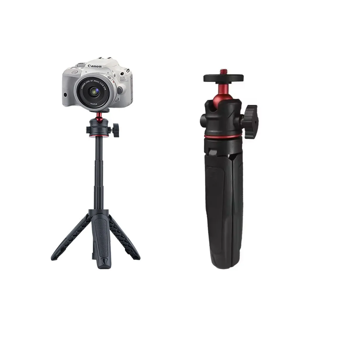 Verlängerungsstange Stativ, Mini Selfie Stick Stativ Griff für GoPro Insta360 DJI Action Pocket Kamera Image
