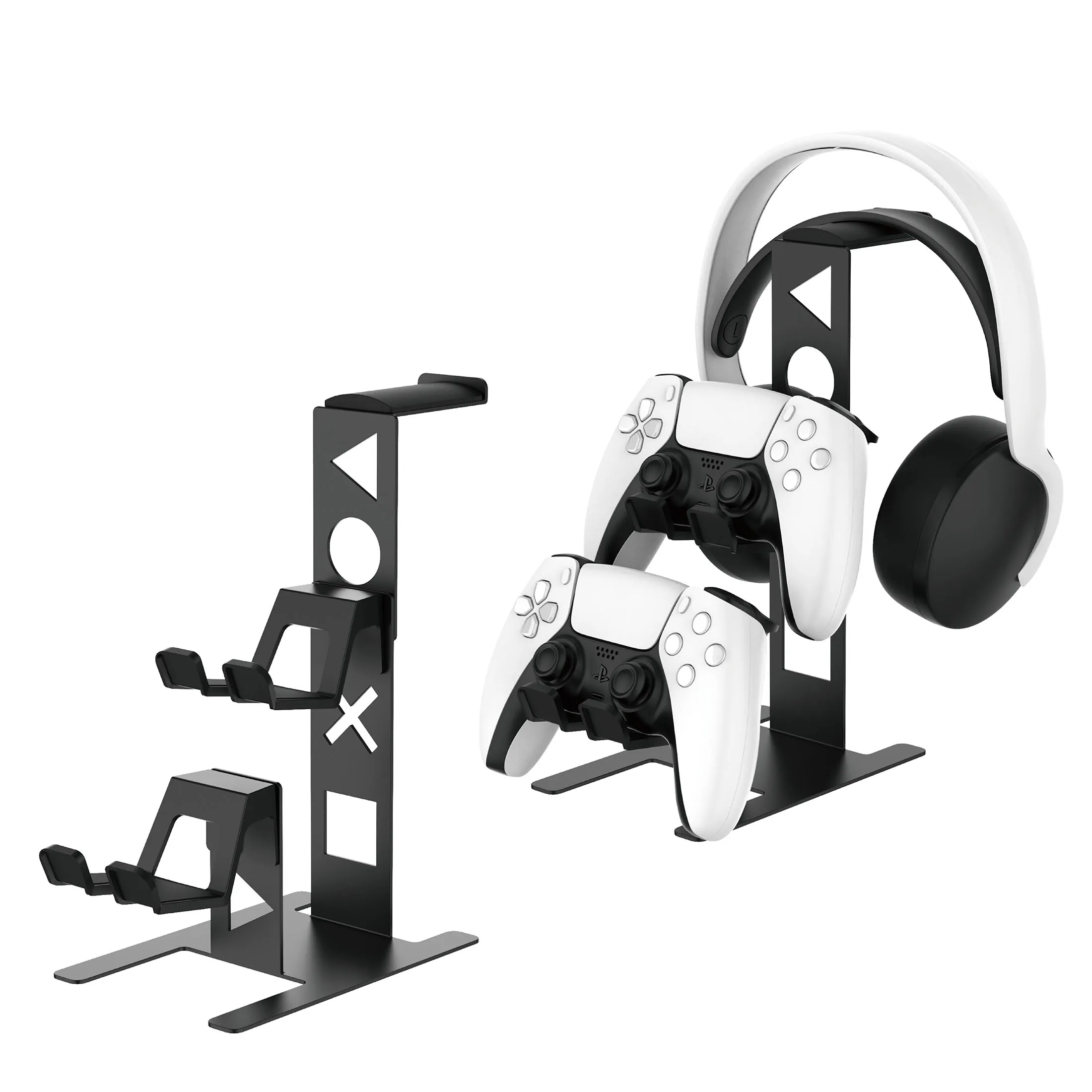 Game Controller Halter Ständer Abnehmbare Kopfhörer Halterung für Switch/PS5/Xbox Serie X/PS4/PS2/PS3 Headset Halter Image