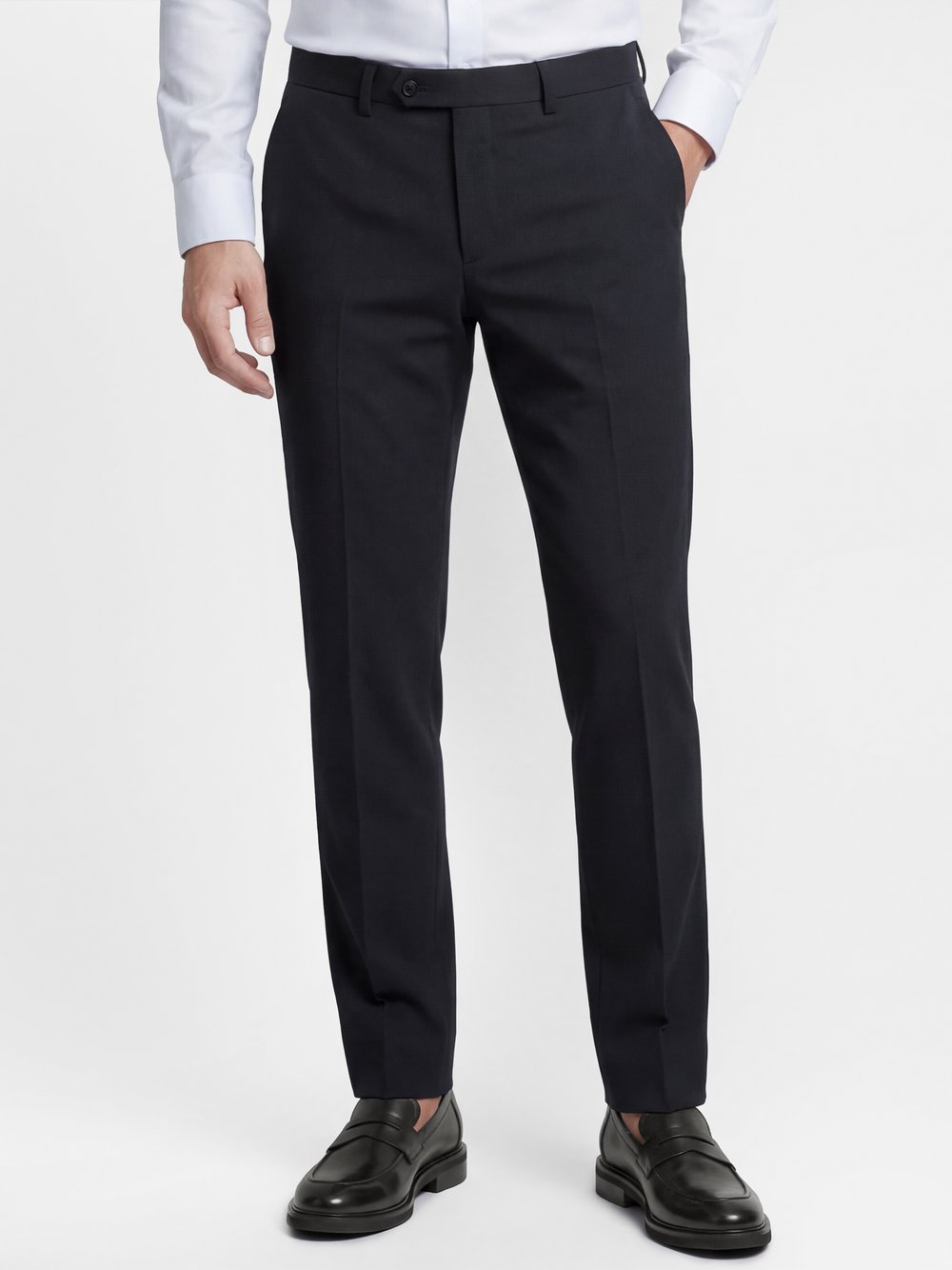 Finshley & Harding London Baukasten-Hose Herren Slim Fit marine, 23 Image