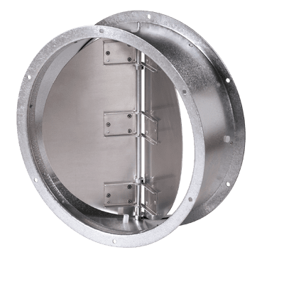 Helios RVS 400 - Rohr-Verschlußkl. selbsttätig mit Feder - 02596 - LB15646 Image