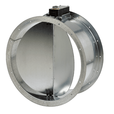 Helios RVM 630 - Rohr-Verschlußklappe motorbetätigt - 02609 - LB15651 Image