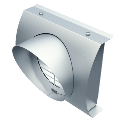 Helios IP-FBF 125 B - ISOPIPE-Fassadenblende Fortluft DN 125 - 02901 - LB15710 Image