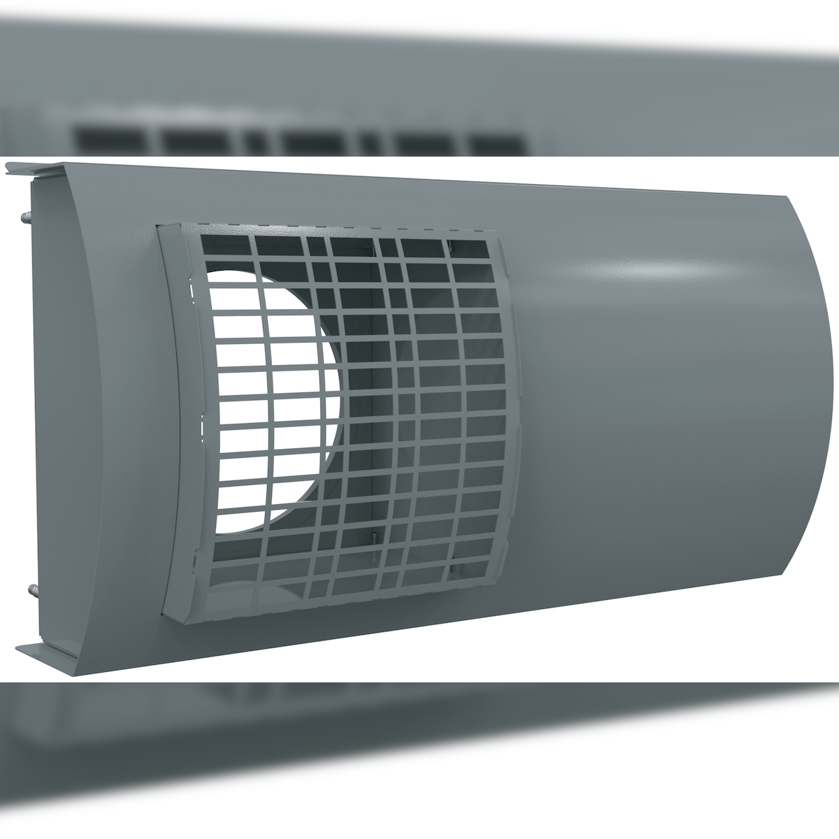 Blauberg Kombiaußenhaube für Anlagen der KOMFORT Serie - grau - 200 mm - 8101649 - LB29869.11 Image