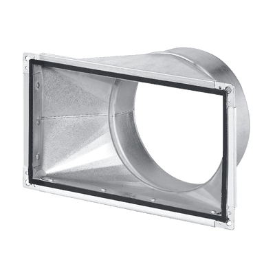 Helios AIR1-ÜS XH 5500/RH 5000-6000 - Übergangsstück rechteckig-rund - 04370 - LB16090 Image