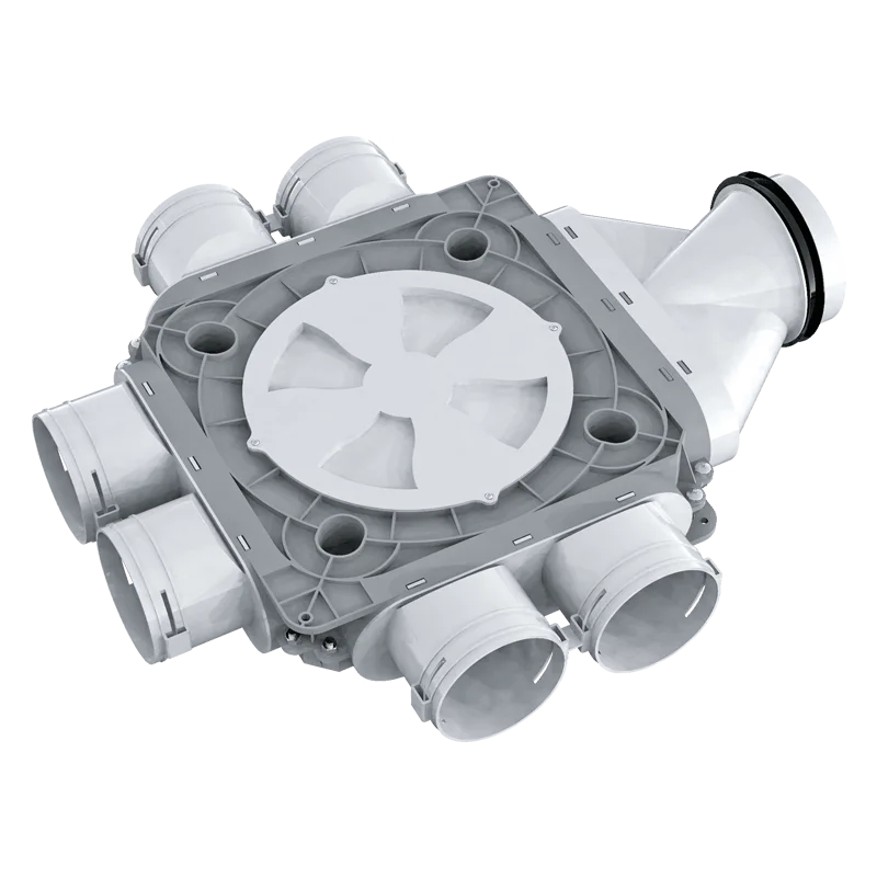 BlauFast Kunststoffverteilerkästen 90 mm - Blauberg Ventilatoren - LB11408.2 Image