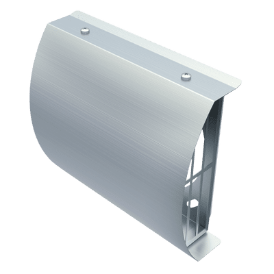 Helios IP-FBA 125 - ISOPIPE-Fassadenblende Außenluft DN 125 - 03125 - LB15820 Image