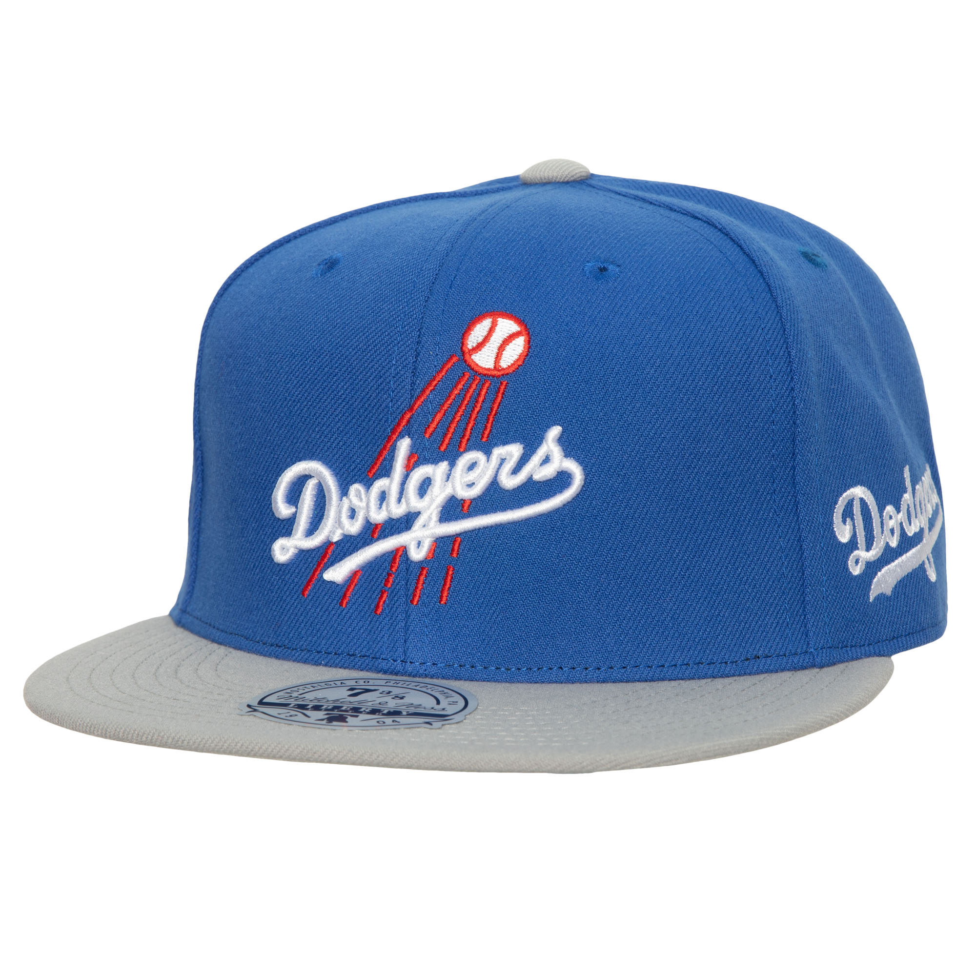 "Mitchell & Ness Herren-Cap „Bases Loaded“ der Los Angeles Dodgers, königsblau/grau" Image